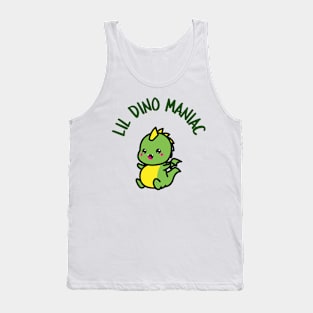 Lil Dino Maniac Cute Dino Tank Top